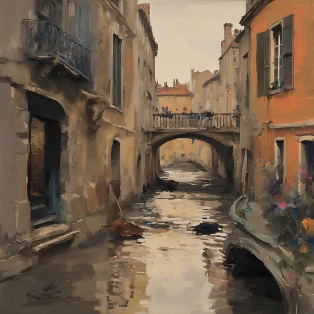 Λογαριασμός ψυχογεωγραφία και τέχνη: σύνδεση και εμπειρία σε καλλιτεχνική εικόνα πόλης.