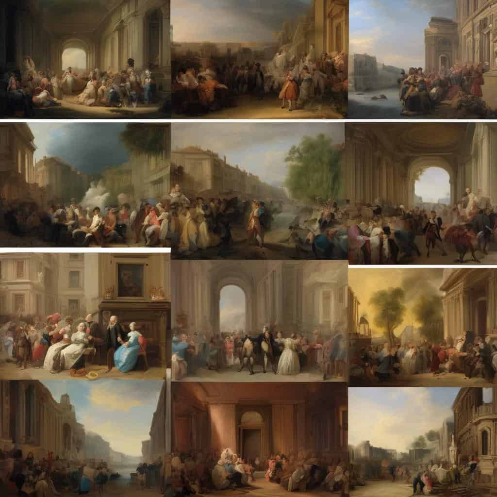 Πνευματογεωγραφία και τέχνη: Σύνδεση και εμπειρία με αρχαίες ζωγραφιές και αστικές σκηνές.